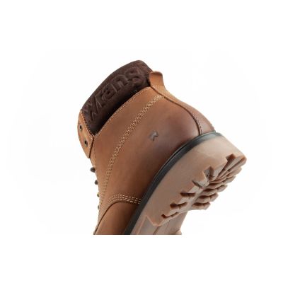 7. Wrangler Arch Herrenschuhe Chelsea Boots elegante Stiefeletten Naturleder Braun