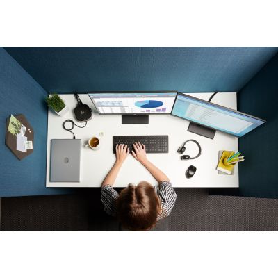 26. HP USB-C Dock G5 100W Dockingstation + Netzteil Schwarz 5TW10AA