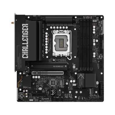 4. Asrock B860M Challenger WiFi Intel B860 LGA 1851 (Sockel V1) Micro-ATX