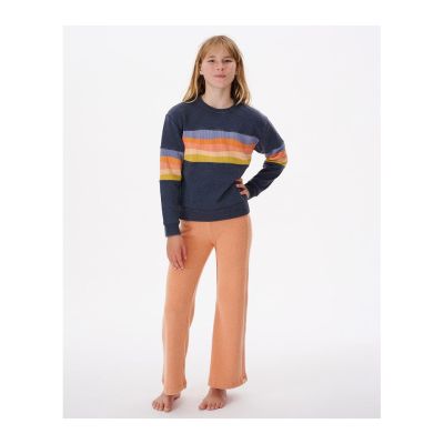 4. RIP CURL Melting Waves Crew Sweatshirt - Mädchen Marineblau