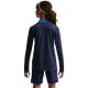 8. Nike Dri-Fit Academy 25 Drill Top Jr FZ9773 410 Sweatshirt