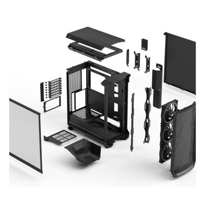 10. Fractal Design Meshify 3 Schwarz