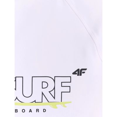 8. Langarmshirt für Schwimmen und Wassersport mit UPF50+ Filter, Herren 4F 4FRSS26TFWLM004-10S