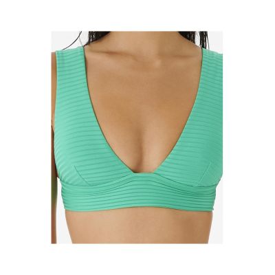 5. Bikini-Oberteil RIP CURL Premium Surf Deep V, grün
