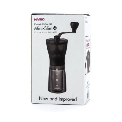9. HARIO MSS-1DTB Handkaffeemühle (Kegelmahlwerk; schwarz)