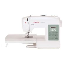 Singer | Nähmaschine | 6199 Shine | Stichanzahl: 100 | Anzahl Knopflöcher: 6 | Weiß