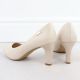 4. Damen-Pumps mit hohem Absatz in Nude von Sergio Leone, Modell 1459