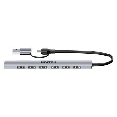 UNITEK HUB USB-A/C 7IN1 USB-A 5 GBPS