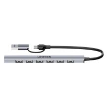 UNITEK HUB USB-A/C 7IN1 USB-A 5 GBPS
