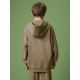 2. Locker geschnittener Kapuzenpullover für Jungen, Größe 4F 4FJRSS26TSWSM3051-83S