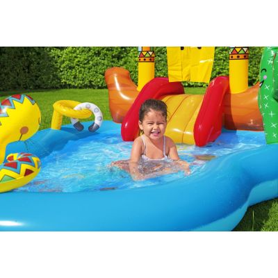 31. Bestway 53118 aufblasbarer Spielplatz 264x188x140cm