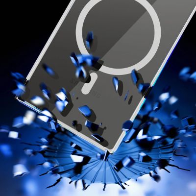 4. 3mk Clear MagCase Hülle für Samsung Galaxy S25 Ultra – transparent