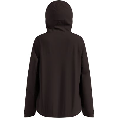 Damen-Regenjacke Odlo X-ALP 3L Jacket Hardshell, braun