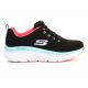 6. Skechers D'lux Walker Fresh Finesse W 149368-BKMN Schuhe