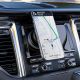 4. Dudao F24MAX Kfz-Halterung mit 15-W-Funkladegerät, MagSafe-kompatibel, mit automatischem Saugnapf – Schwarz