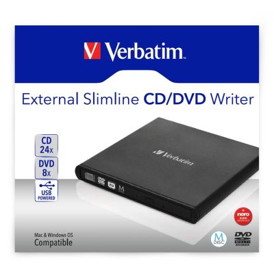4. Verbatim 98938 USB 2.0 Slimline DVD-Brenner