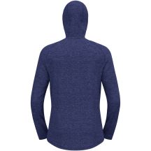 Herren-Sweatshirt Odlo TENCIA Midlayer-Hoodie mit durchgehendem Reißverschluss, blau