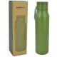 THERMOFLASCHE 550 ML MIT KARABINERHAKEN, GRÜN, STAMINA