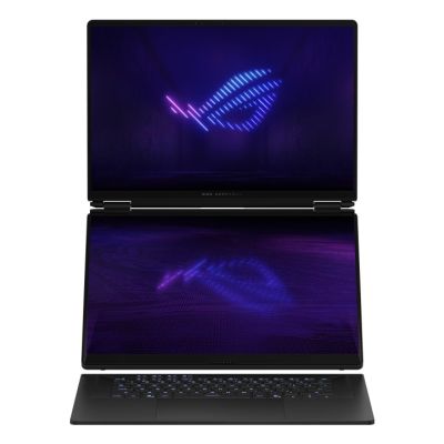 3. ASUS ROG Zephyrus Duo 16 GX651AX-U9322X Ultra 9 386H 2x16,0" 3K Touch OLED 120Hz 1100nits AG 32GB LPDDR5X SSD2TB GeForce RTX 5090 24GB CAM1080p + IR 90Whs W11Pro Aluminium Stellar Gray