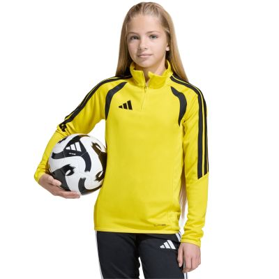12. adidas Tiro 26 League Trainingsshirt Gelb-Schwarz Kinder-Sweatshirt JY7158