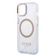 6. Ratet Guess , GUHMP14SHTCMU iPhone 14 6,1" lila/lila Hartschale Gold Outline Translucent MagSafe