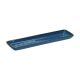 Set mit 4 rechteckigen Tabletts von Concerto Blu Avio – Marineblau, 32 x 8 cm