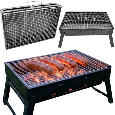 6. Faltbarer Garten- und Touristengrill 43x29x23cm