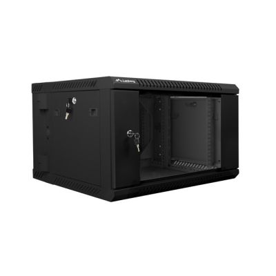 8. Lanberg WF02-6606-10B Rack-Schrank (368 mm / 600 mm / 600 mm; Wandmontage; schwarz)