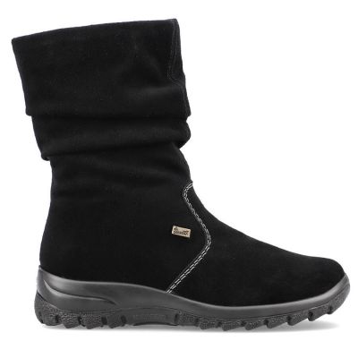 36. RIEKER W RKR130 isolierte Lederstiefeletten
