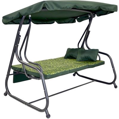 17. 3-Sitzer-Gartenschaukel Lena mit Moskitonetz