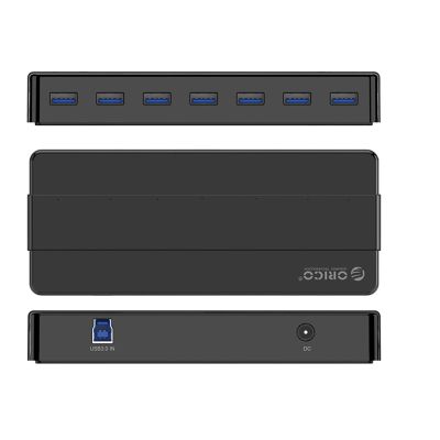 3. Hub Orico H7928-U3-V1 7x USB-A 3.0 - schwarz