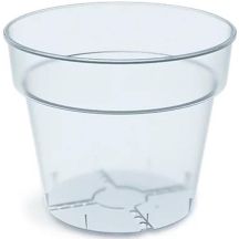 PLANTI-TOPF TRANSPARENT 12CM