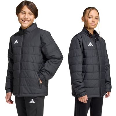 adidas Entrada 26 Light schwarze Kinderjacke JZ9124