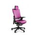 Wau 2 BL401 Bürostuhl, magenta/schwarzer Stoff