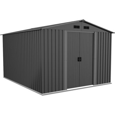14. Metall-Gartengerätehaus 312 x 257 x 202 cm
