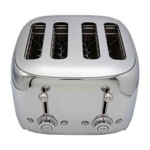 Smeg TSF03SSEU Toaster 6, 4 Backfächer, 2000 W, Chrom