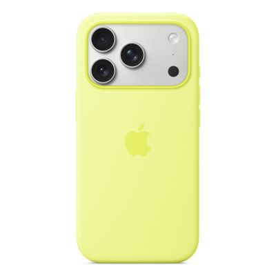 Apple iPhone 17 Pro Silikonhülle mit MagSafe (Neongelb)
