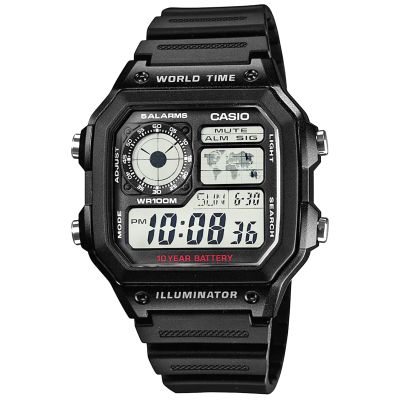Herrenuhr CASIO AE-1200WH-1AVEF + Box