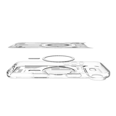 7. Spigen Ultra Hybrid MagSafe Case für iPhone 17 Air Zero One - Weiß