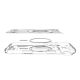 7. Spigen Ultra Hybrid MagSafe Case für iPhone 17 Air Zero One - Weiß