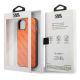8. Karl Lagerfeld Perforated Allover Case für iPhone 13 / 14 / 15 6.1" - Orange