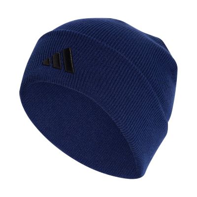 adidas New Logo Beanie Cuff Mütze, marineblau KQ6680