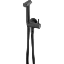 Bidet-Set für den direkten Gebrauch mit abgewinkeltem Anschluss – Handbrausehalter