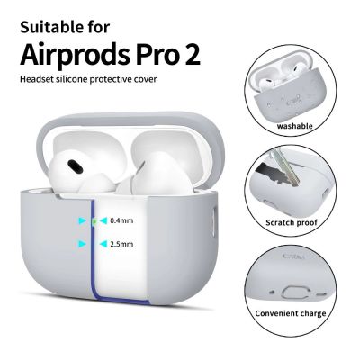 2. Tech-Protect Silikonhülle für Apple AirPods Pro 1 / 2 – grau