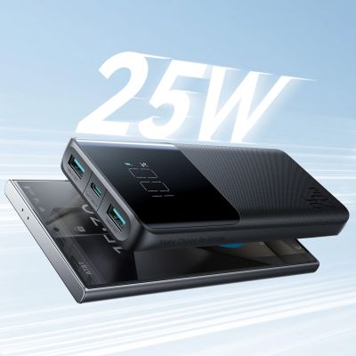 8. Joyroom JR-PBF20 25W 10000mAh Powerbank - Schwarz