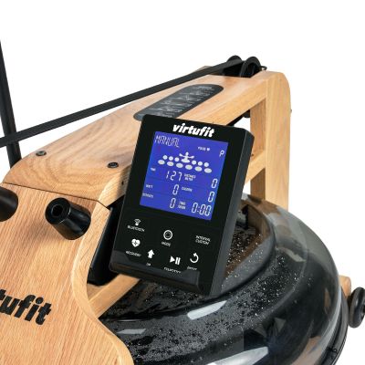 8. VIRTUFIT ELITE HOLZ-RUDERMASCHINE MIT WASSERDICHTIGKEIT - HOLZ/EICHE
