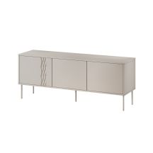 3D TRESSE TV-Schrank 150x40x55 Kaschmir matt