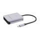 Conceptronic BIAN09G USB 3.2 Gen 2 Typ-C Kartenleser Grau