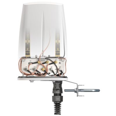 4. QuWireless QuSpot Antenne, omnidirektionale PoE/LAN-Antenne, 3 dBi