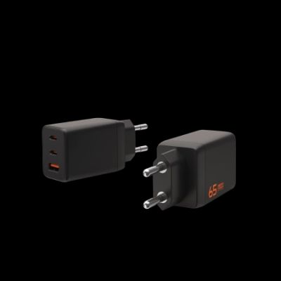 3. UAG SRGE Ladegerät 2xUSB-C / USB-A 65W Wandladegerät - schwarz